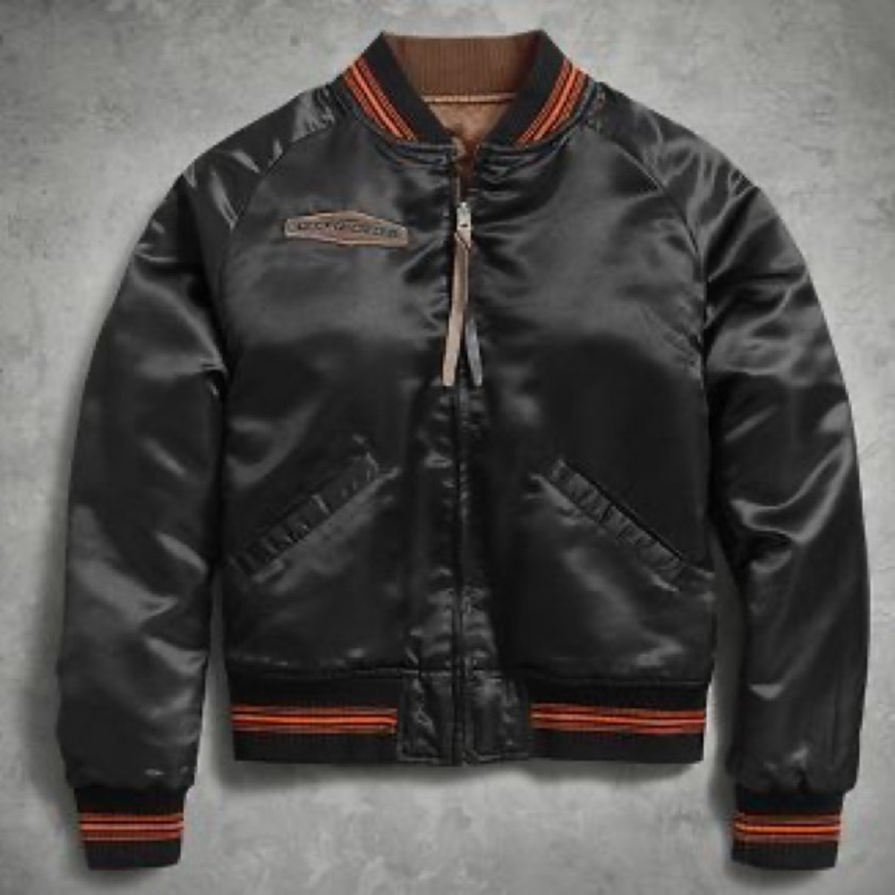 Reversible Harley-Davidson Bomber Jacket